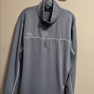 Bauer Gray Lightweight Pullover Jacket